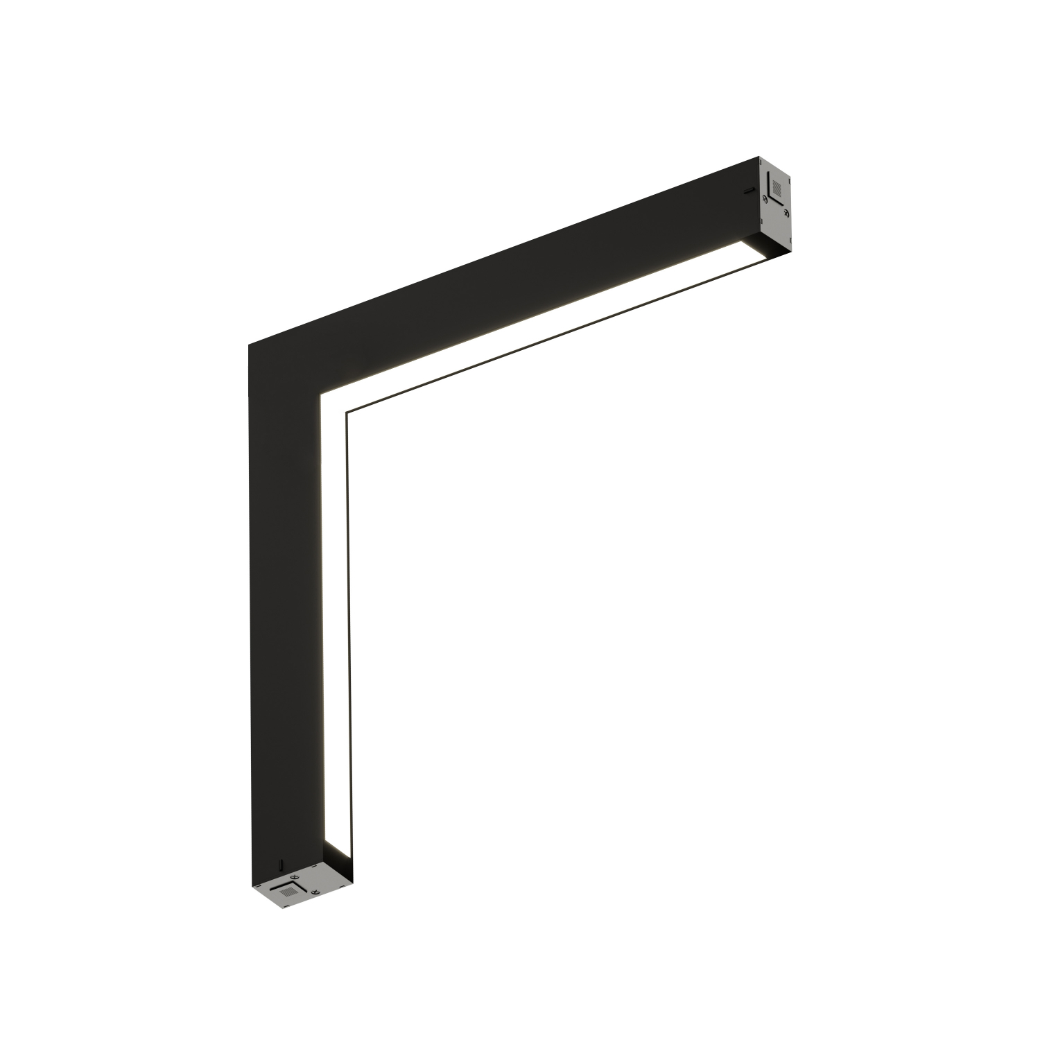 Угловой трековый светильник SMART LINEAR DK8015-BK