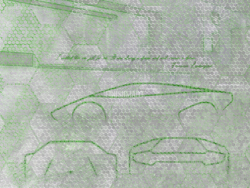 90058 Панно Zambaiti (Lamborghini II) (1*1) 3,30x3,00 винил на флизелине