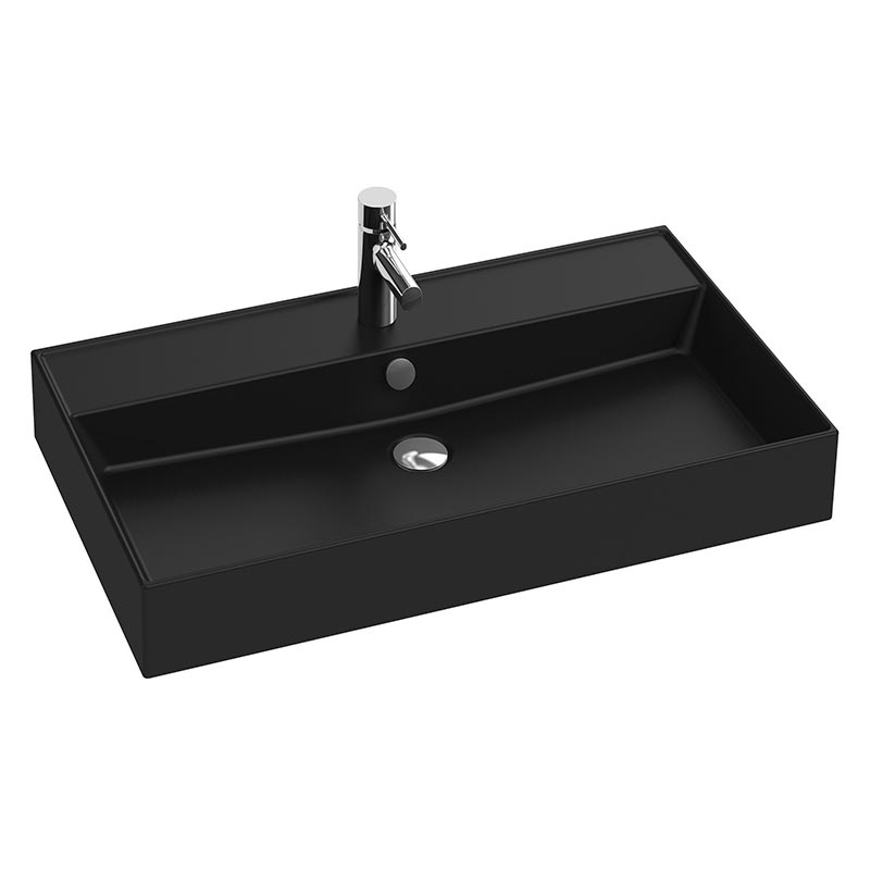 Раковина Jacob Delafon Vivienne 80 см EXBI112-NGM черный