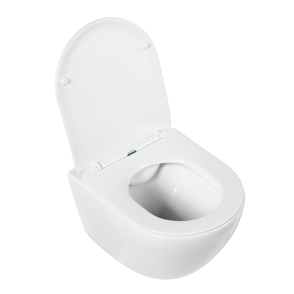 Комплект подвесной безободковый унитаз BelBagno Amanda BB051CHR с сиденьем микролифт BB051SC + система инсталляции BelBagno BB002-80 с кнопкой смыва BB014-SR-BIANCO
