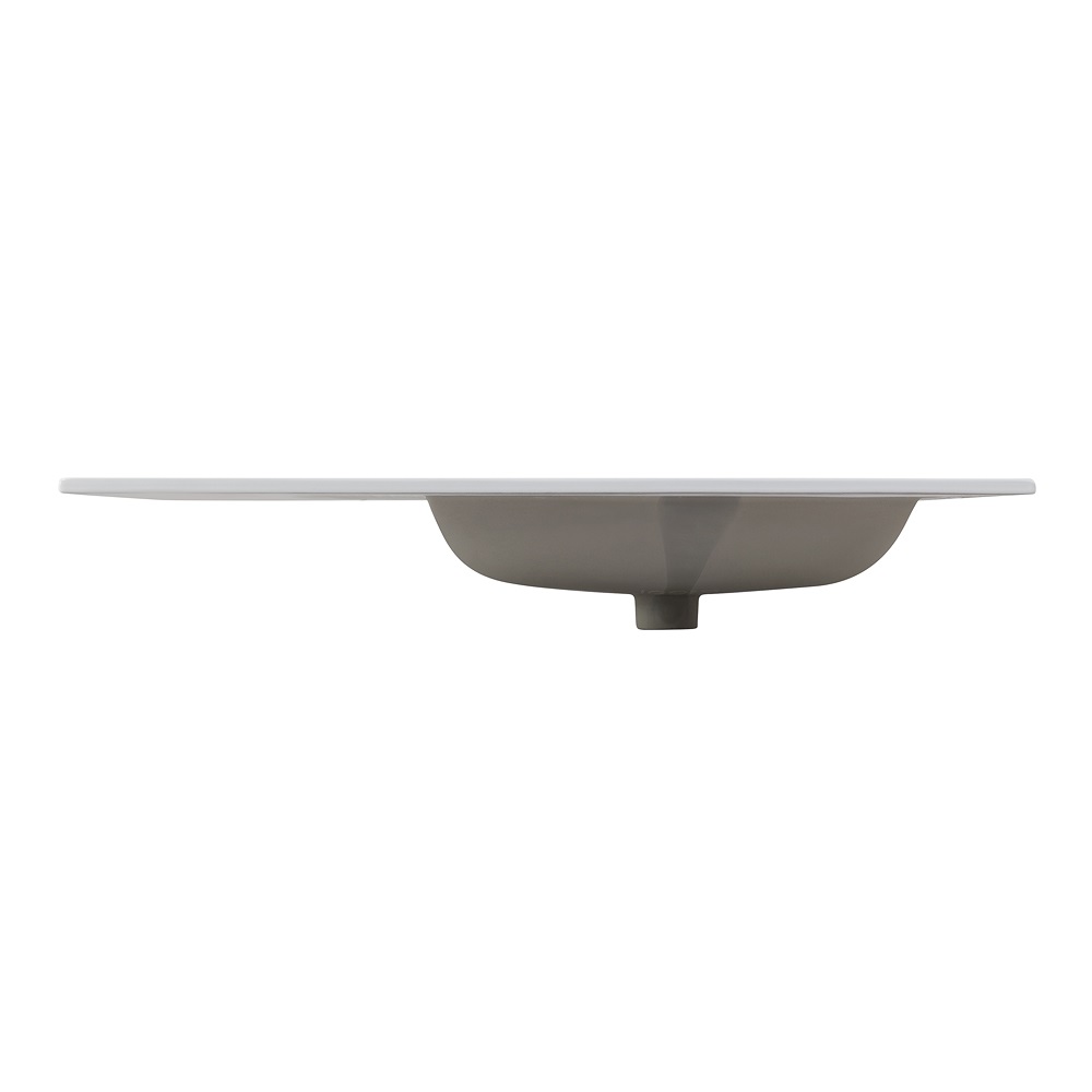 Раковина BelBagno 100 см BB1000ETL-R глянцевая белая