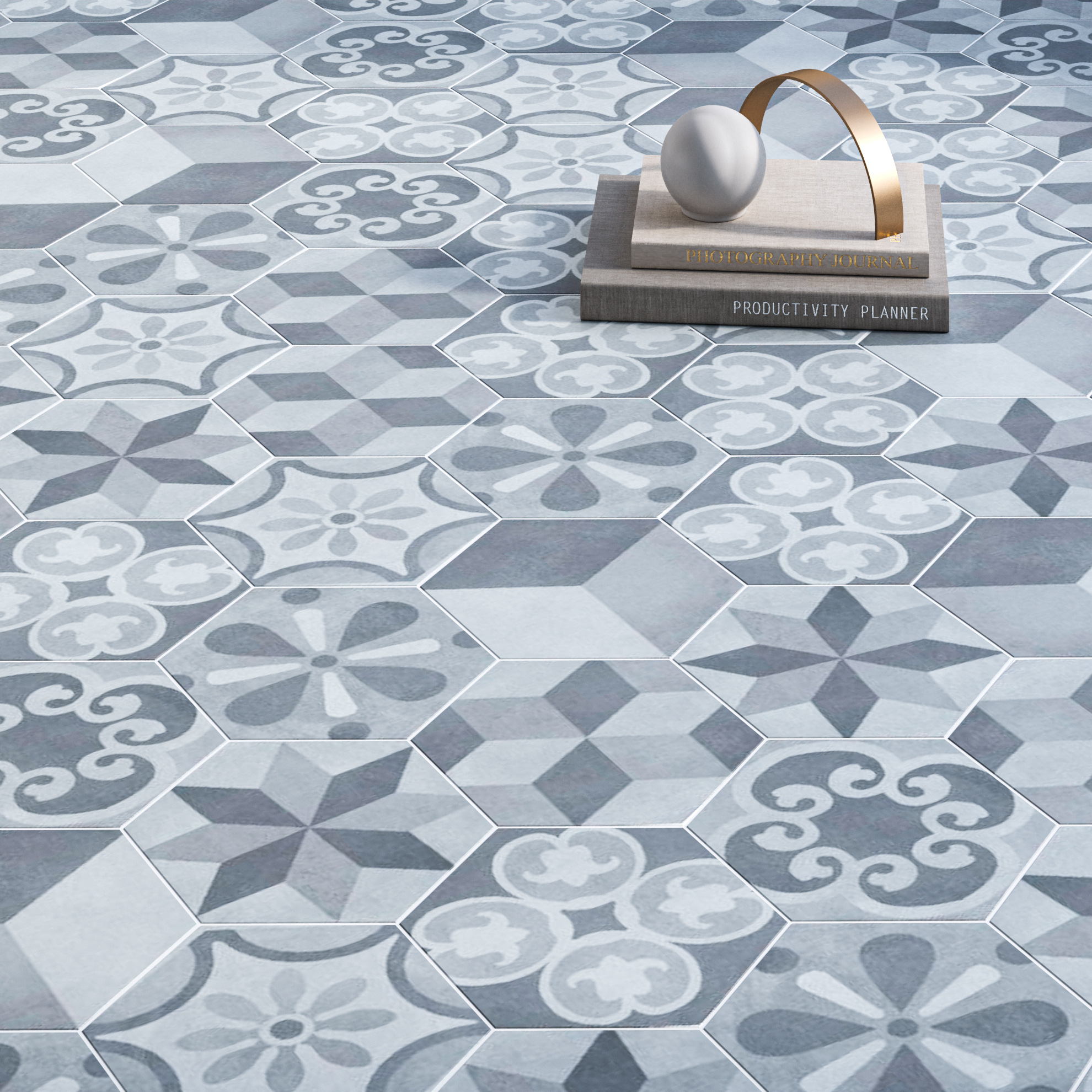 Керамогранит Kerama Marazzi Пуату микс 20х23,1