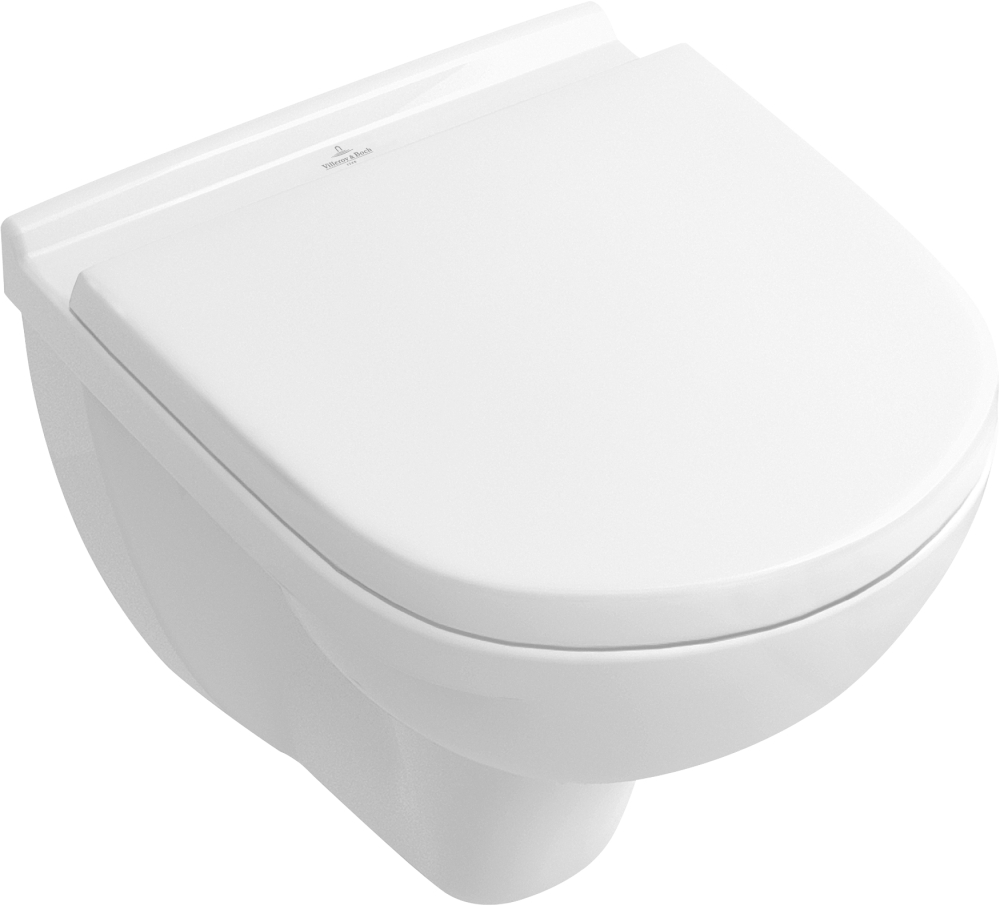 Унитаз подвесной Villeroy & Boch O.novo 5688HR01 безободковый с сиденьем Soft-Close альпийский белый