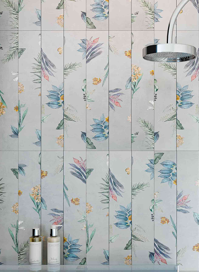 Керамическая плитка Creto Вставка Frida spring 30х60