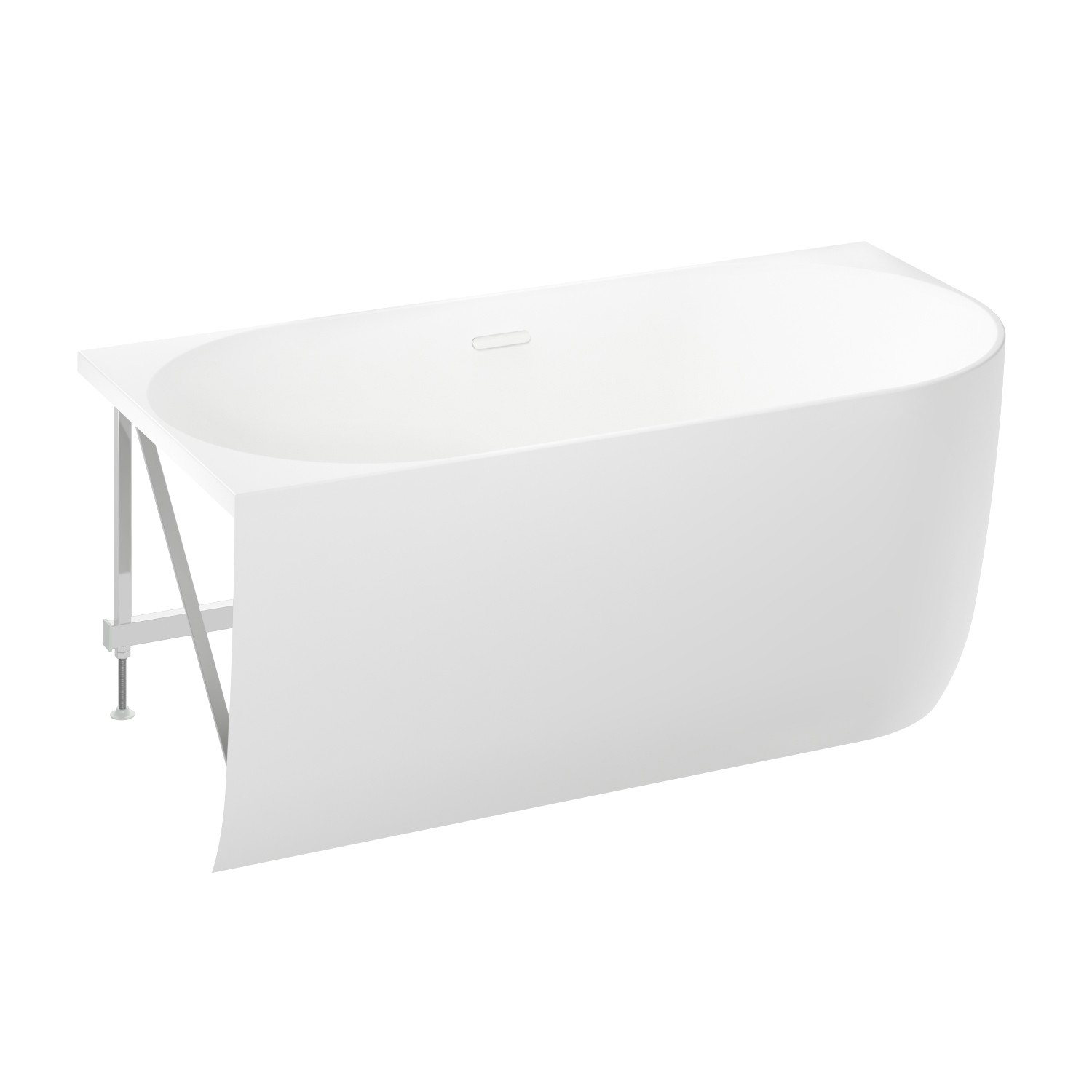 Акриловая ванна 150х75 см Wellsee Belle Spa 235701002 глянцевая белая