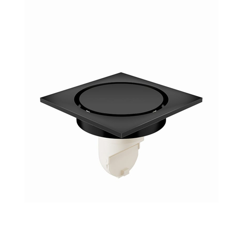 Душевой трап Orange TR01-003b, 100х100, черный
