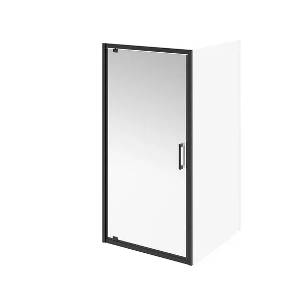 VE.100.PD.BLK.M Душевая дверь VETRO, распашная, 100х195, матовый черный