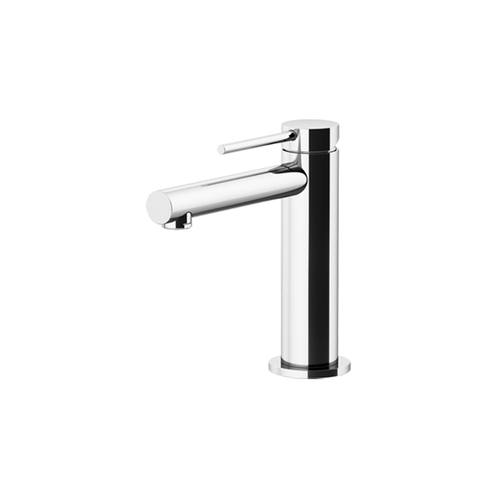 Смеситель для раковины Gattoni Circle One 9042/90C0 со сливным гарнитуром, хром