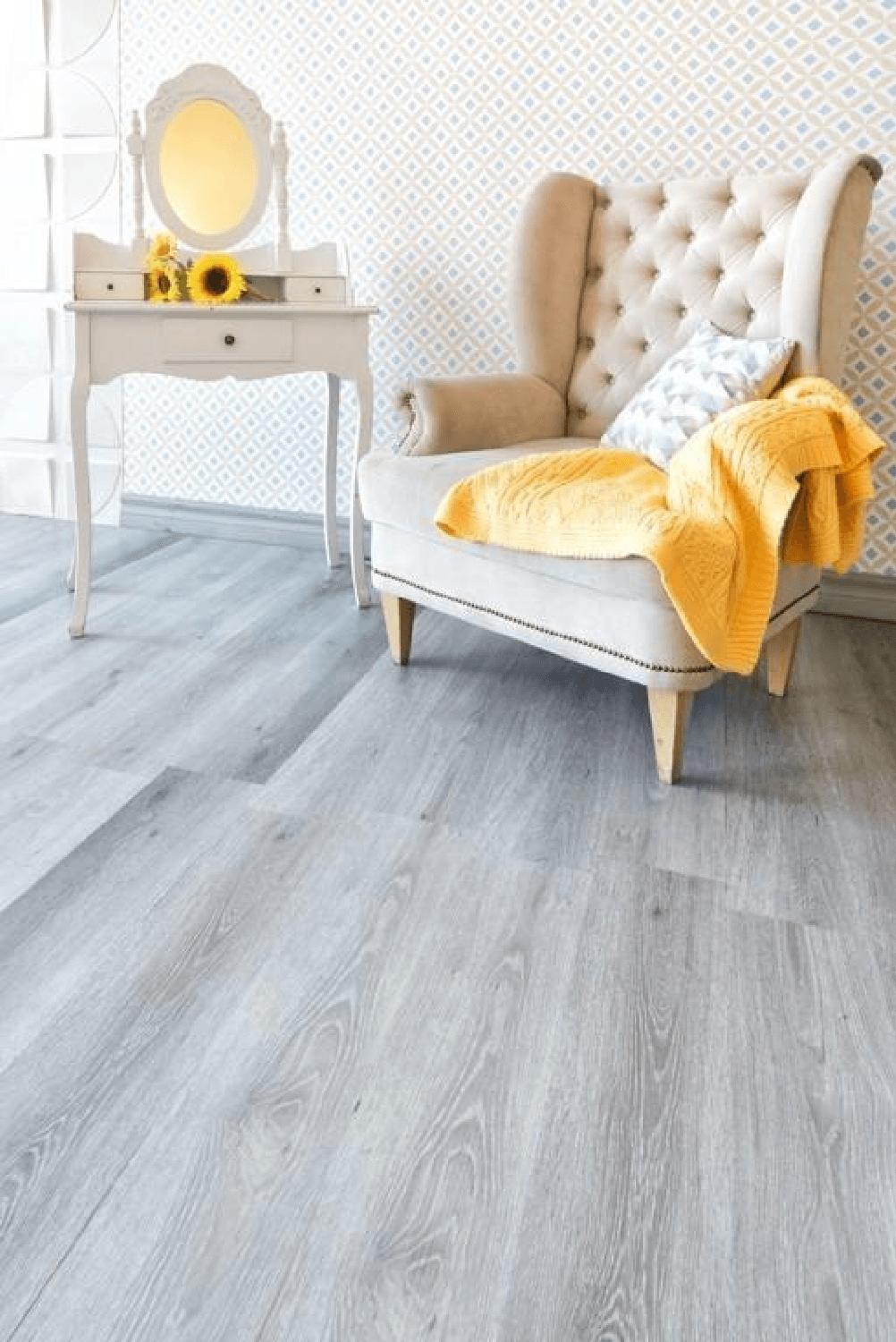 LVT плитка ДУБ ПЕПЕЛЬНЫЙ ECO 5-16