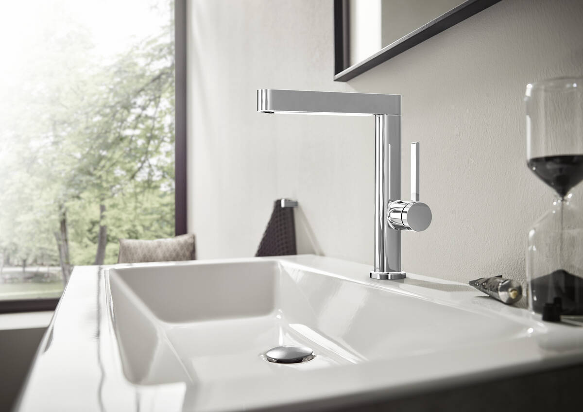 Смеситель Hansgrohe Finoris для раковины 76060000 хром