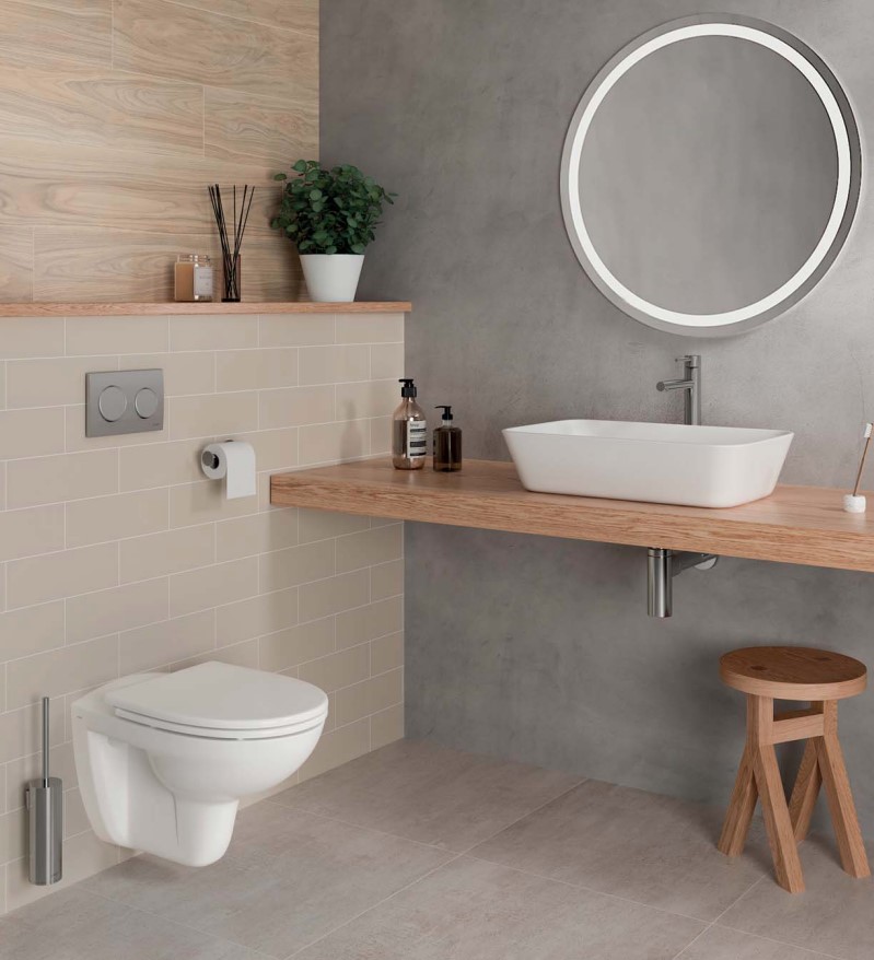 Унитаз подвесной VitrA S10 SpinFlush 7855B003-0075, безободковый