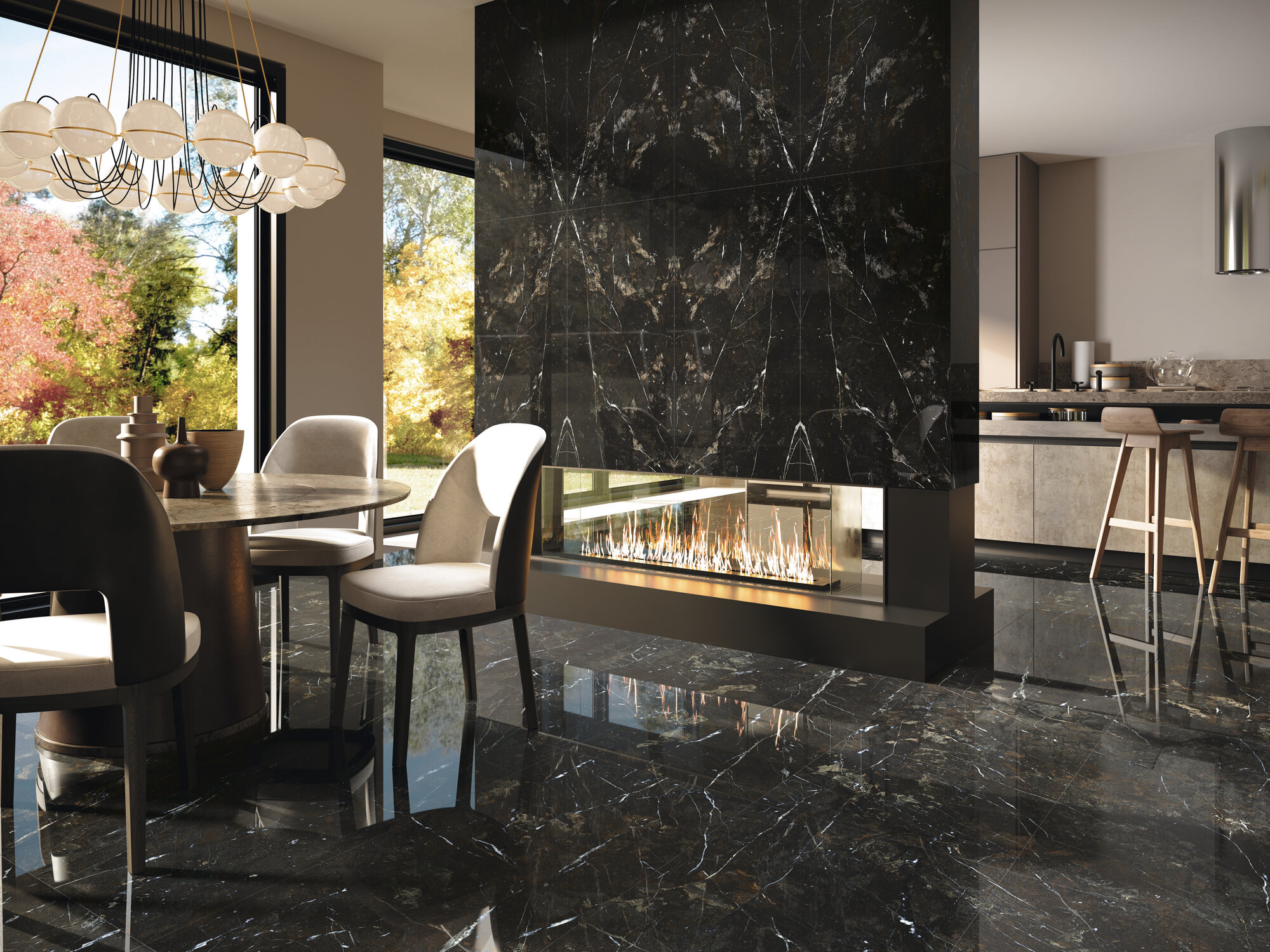 Керамогранит Ape Ceramica Mirror Amarula A Pol Rect 60х120