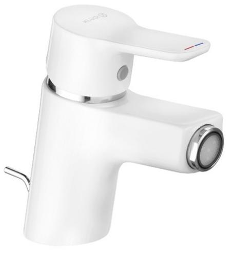 Смеситель для биде Kludi Pure&Easy 375339165 белый/хром
