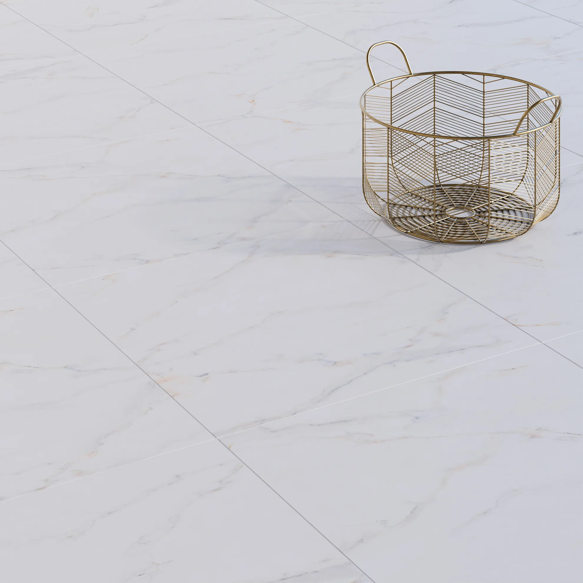 Керамогранит Kerama Marazzi Астория белый лаппатированый 50,2х50,2