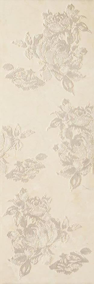 Керамическая плитка Marazzi Italy Декор Decoro Rose Marbleline Marfil 22х66,2