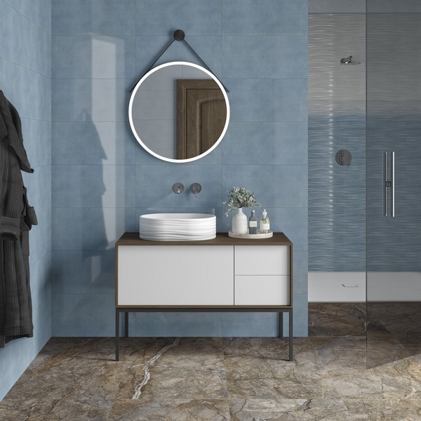 CO.mi.P.70/BLK Зеркало CONO круглое 70, черное матовое