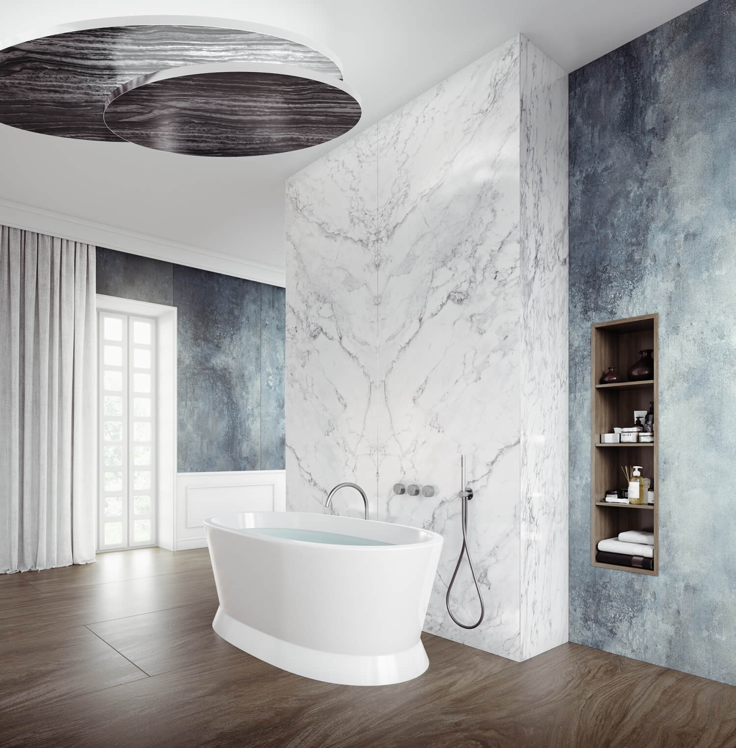 Керамогранит Kerama Marazzi Surface Laboratory/Ноче коричневый 119,5х320