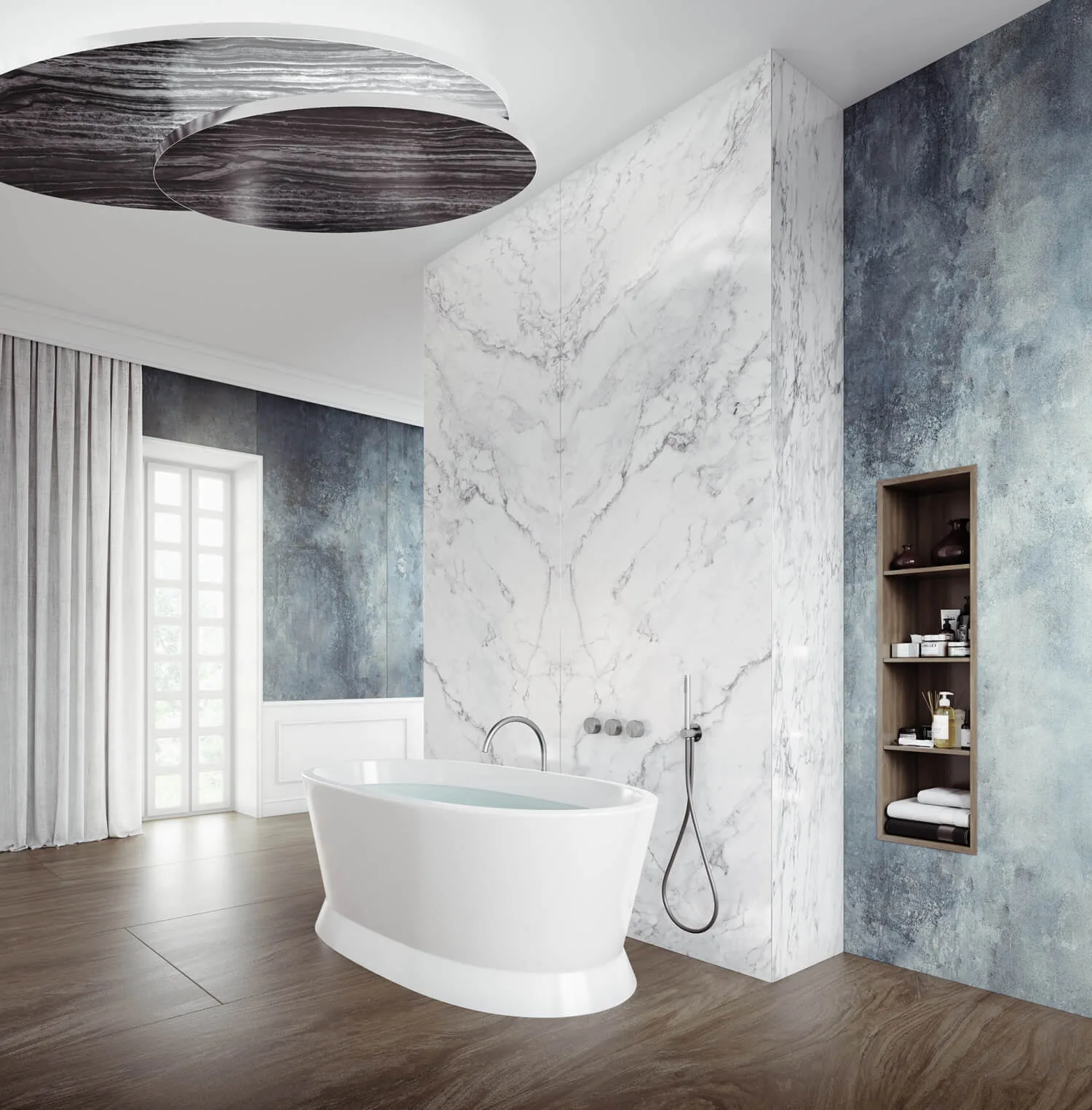 Керамогранит Kerama Marazzi Surface Laboratory/Ноче коричневый 119,5х320