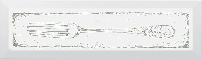 Керамическая плитка Kerama Marazzi Декор Fork зелёный 8,5х28,5