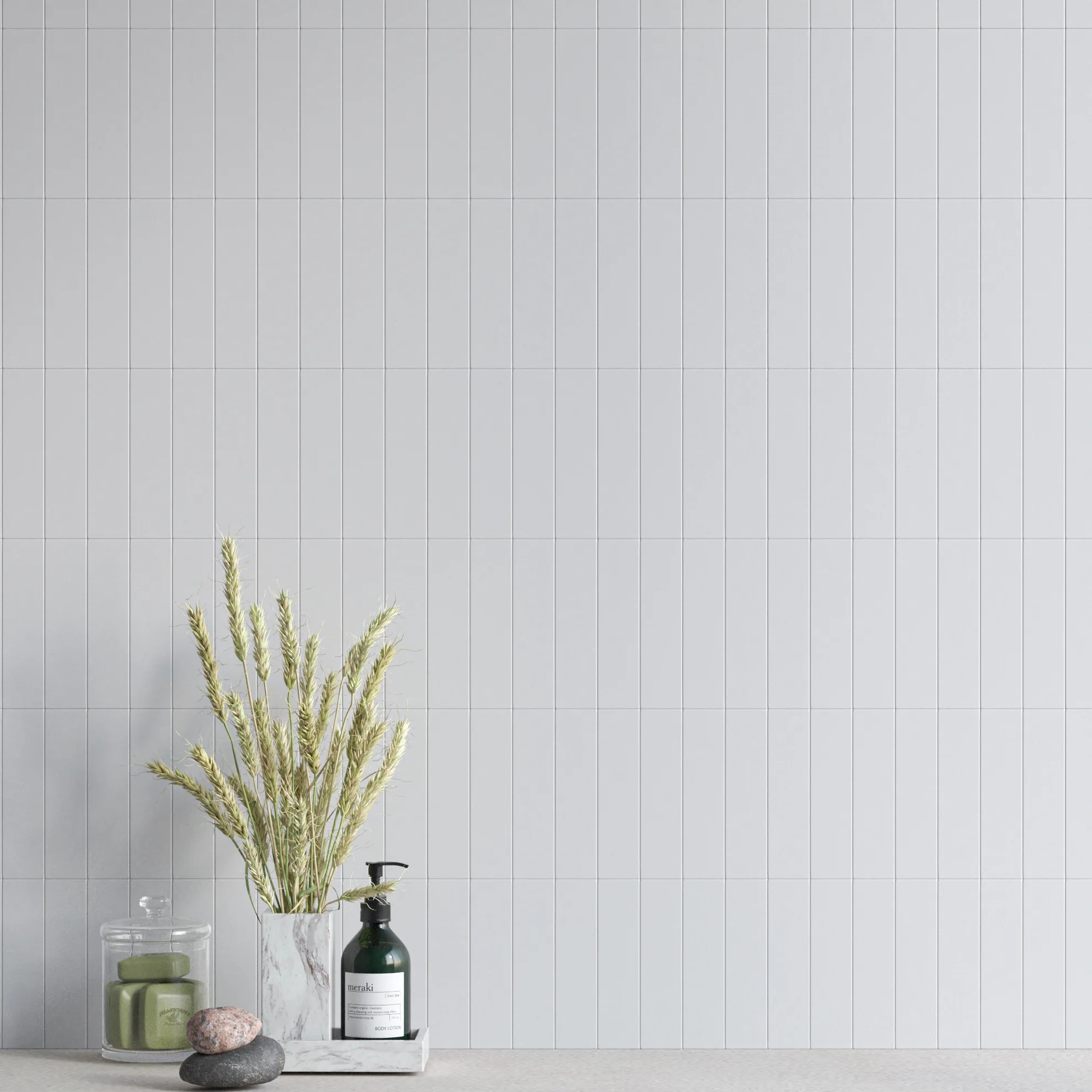 Керамическая плитка Ape Ceramica Плитка Flat Snow 5х20