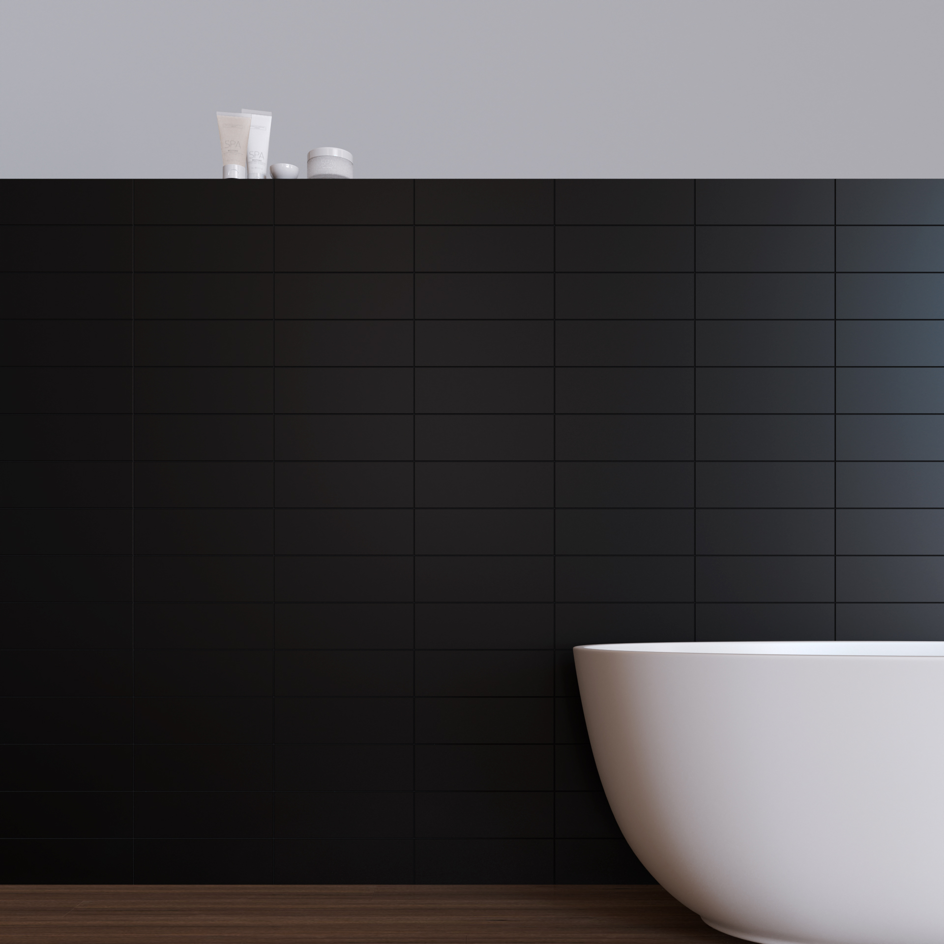 Керамическая плитка Marazzi Italy Плитка Citta Nero (DAKAR) 10х30