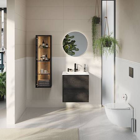 Смеситель для раковины VITRA Suit A4261639 глянцевый черный