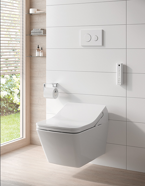 Унитаз подвесной безободковый Toto Washlet SP CW522EY, белый глянцевый