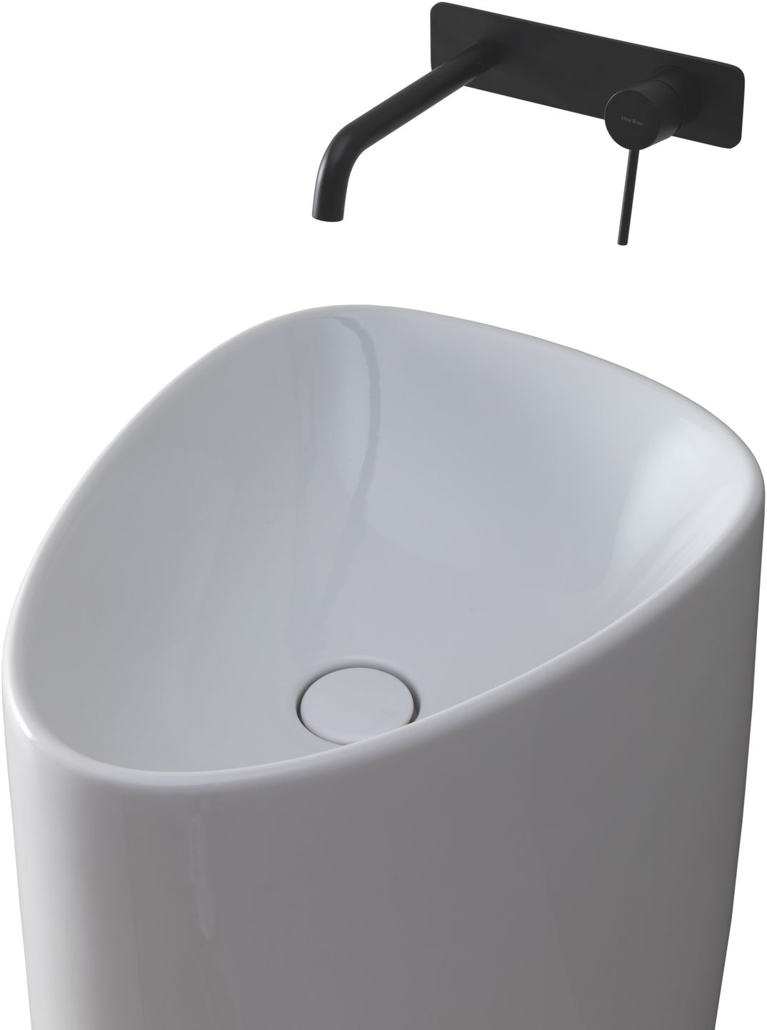 Раковина Allen Brau Infinity 45 см 4.21016.20 глянцевый белый