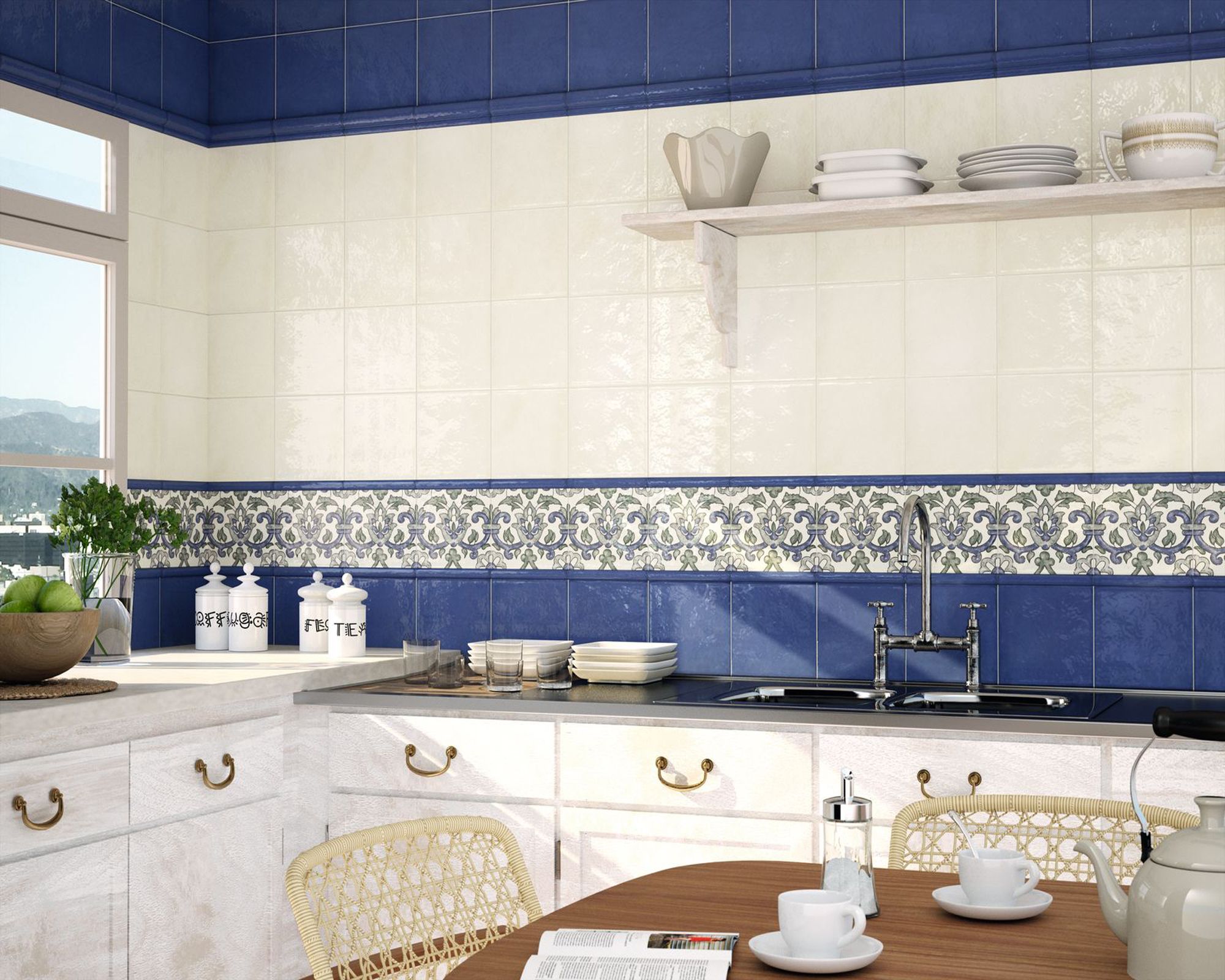 Керамическая плитка Ape Ceramica Плитка Giorno Rojo 20х20