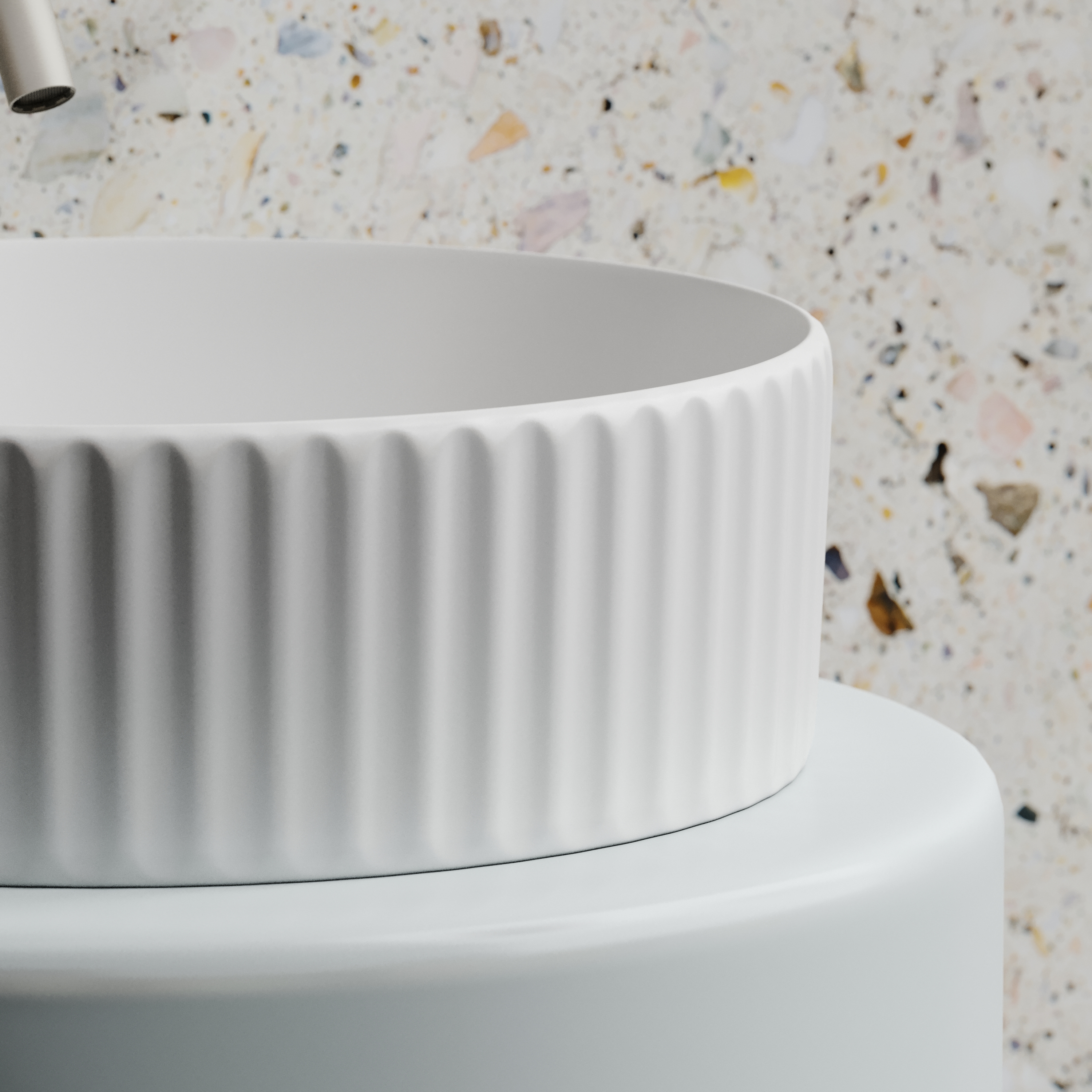 Рукомойник Ceramica Nova Element 36, см CN6057MW белый матовый
