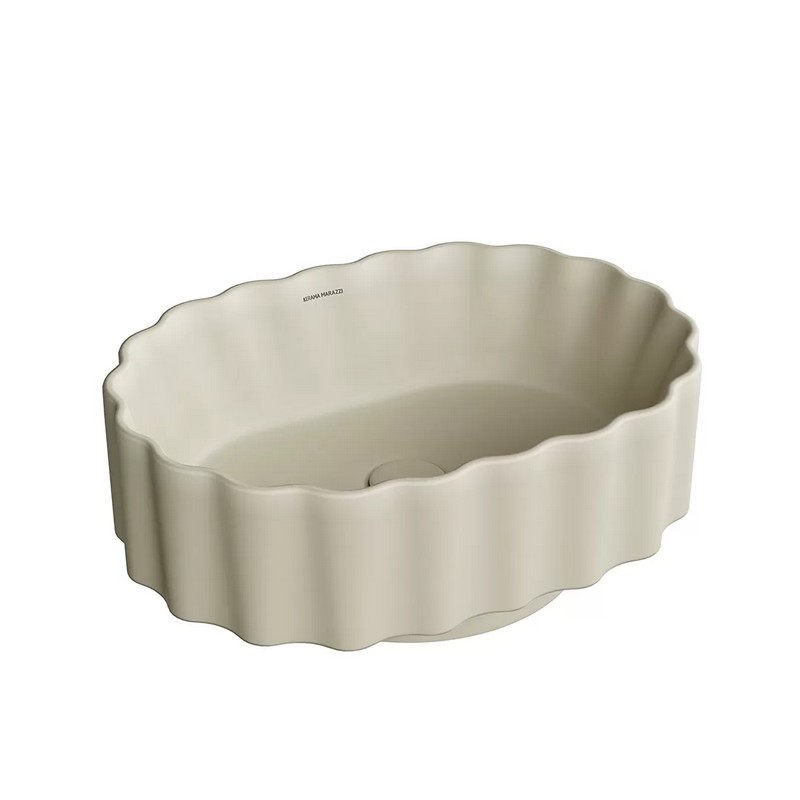 CC.wb.50/SAN Раковина ARTBASIN Conchiglia 50 см, цв песочный