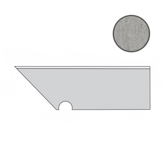 Плинтус Blaze Aluminium Battiscopa Sag.Sx (A0IW)