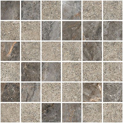 Мозаика Vitra Marble-Stone Тауп Матовый-Лаппато Ректификат (5х5) 30х30