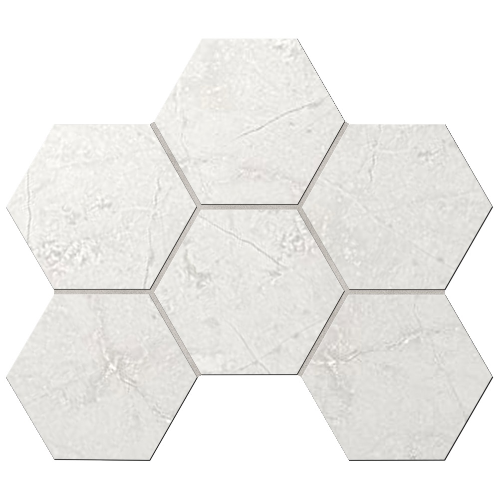 Керамогранит Ametis Мозаика MA01 Hexagon 25x28,5 непол.(10 мм)