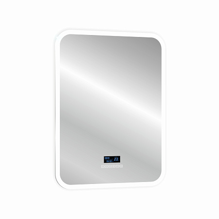 Зеркало Silver Mirrors Стив 600х800 - 6 вертикальный (модуль мфм, подогрев,сенсорный выключатель)