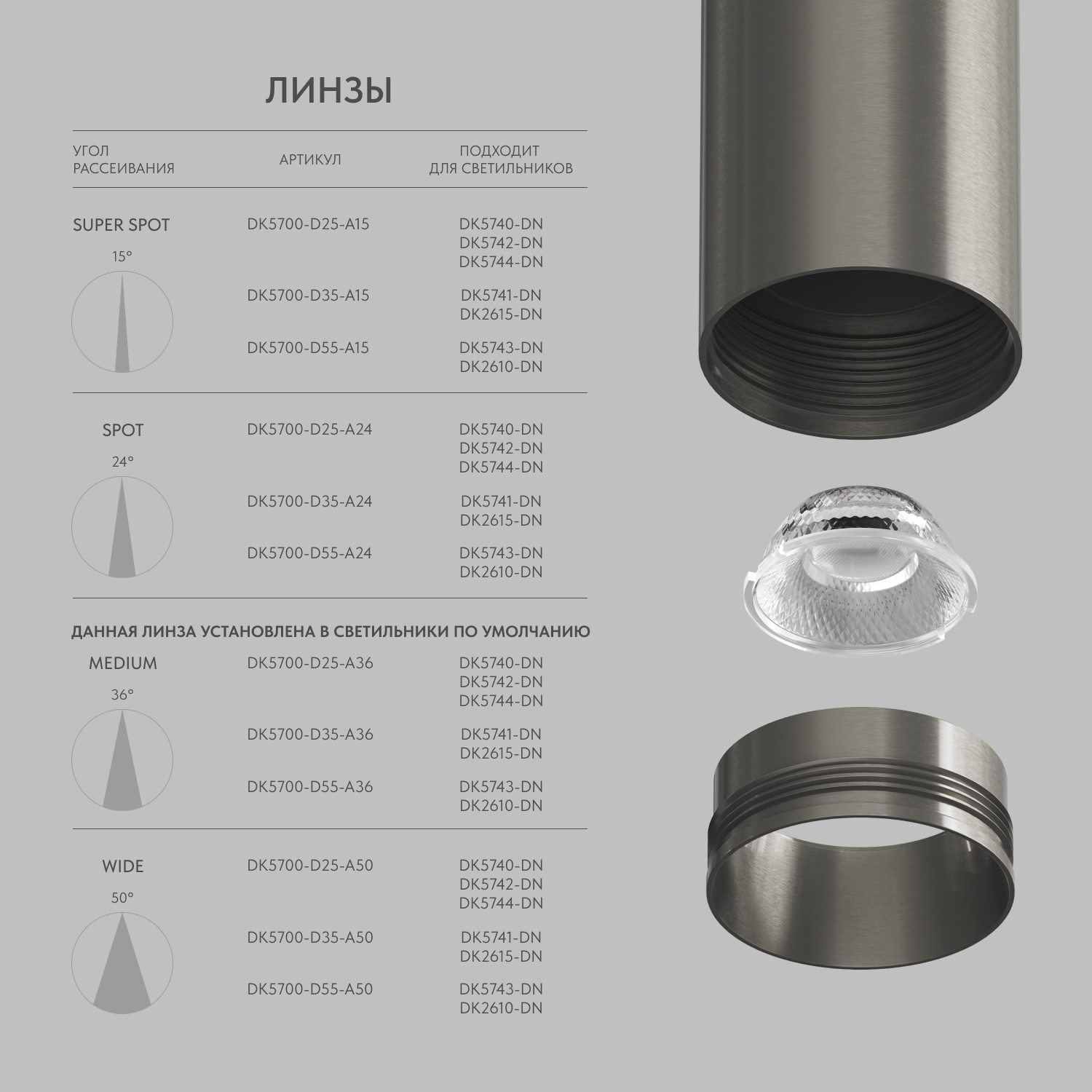 Светильник для трека SHINE SPOT DK5740-DN