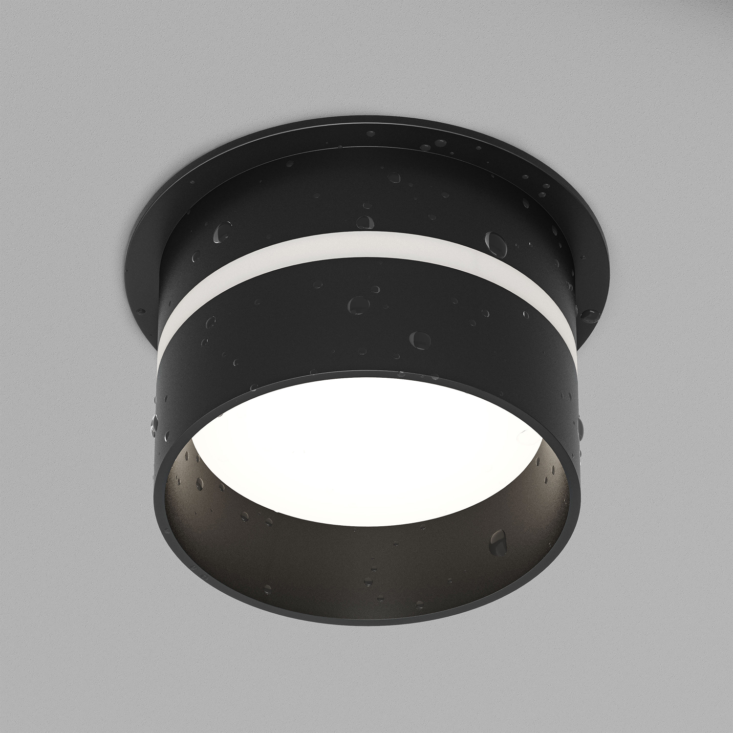 Влагозащищенный светильник Denkirs DK2404-BK