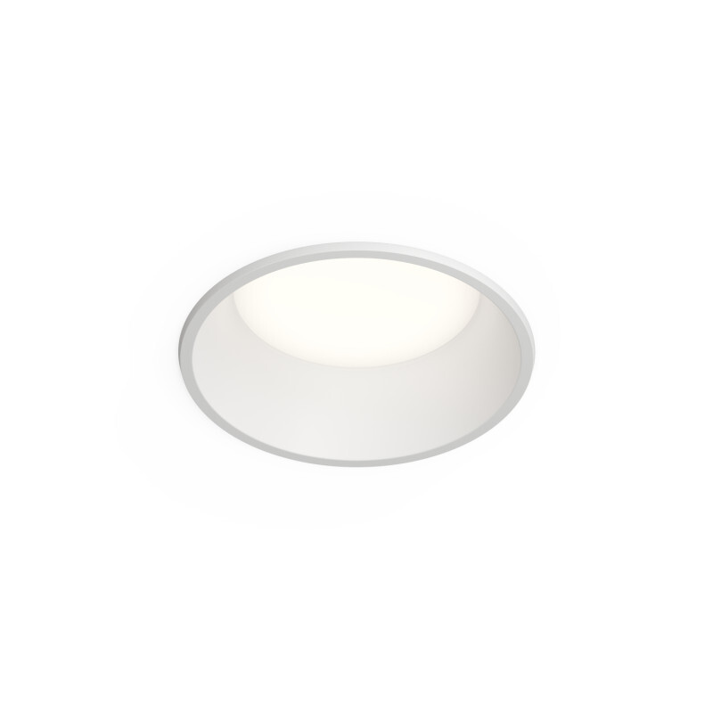 Точечный встраиваемый влагозащищенный светильник TRIM DK2450-WH