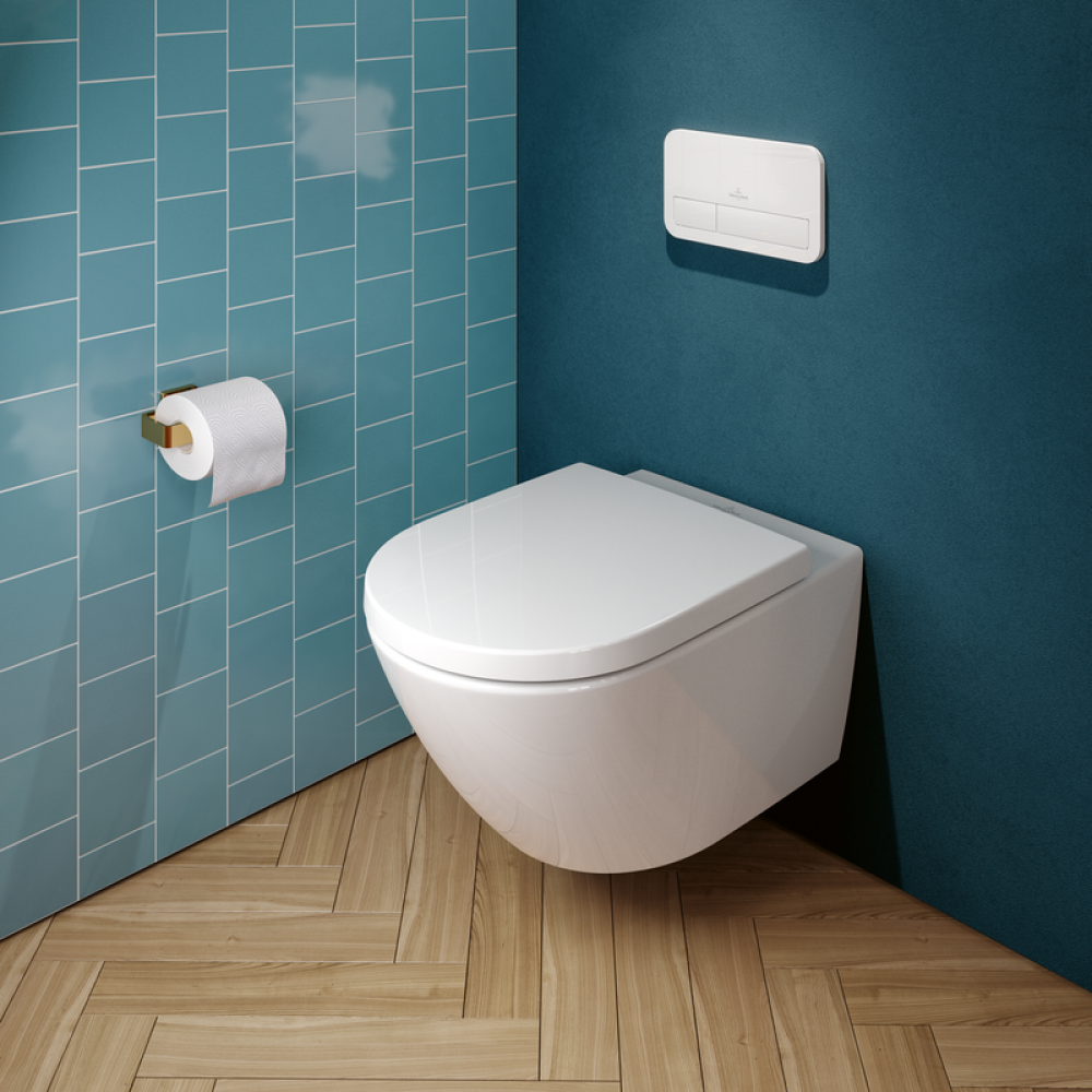 Подвесной унитаз Villeroy & Boch Subway 3.0 4670TS01 с сиденьем микролифт