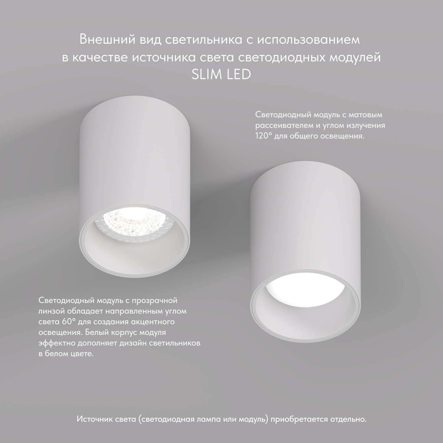 Точечный накладной светильник Denkirs DK3110-WH