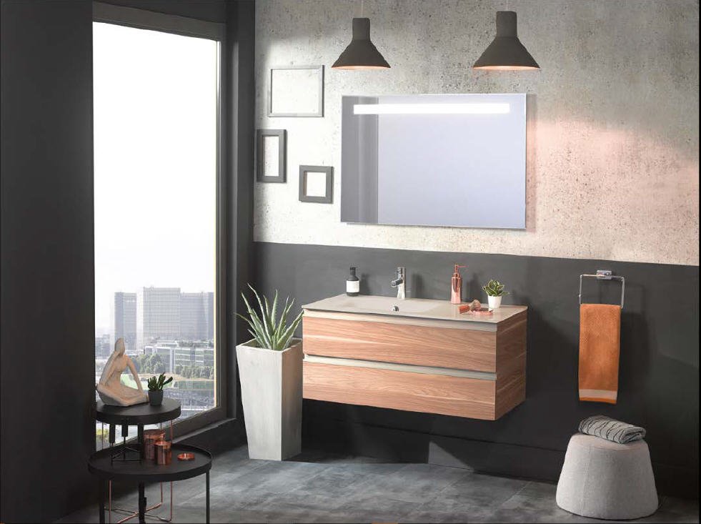 Раковина Jacob Delafon Vox 120 см EB2101-DD4 коричневый