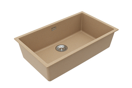 Мойка кухонная Alveus OMNI 40 GRANITAL BEIGE-G55 750x450x198 с сифоном 1145083