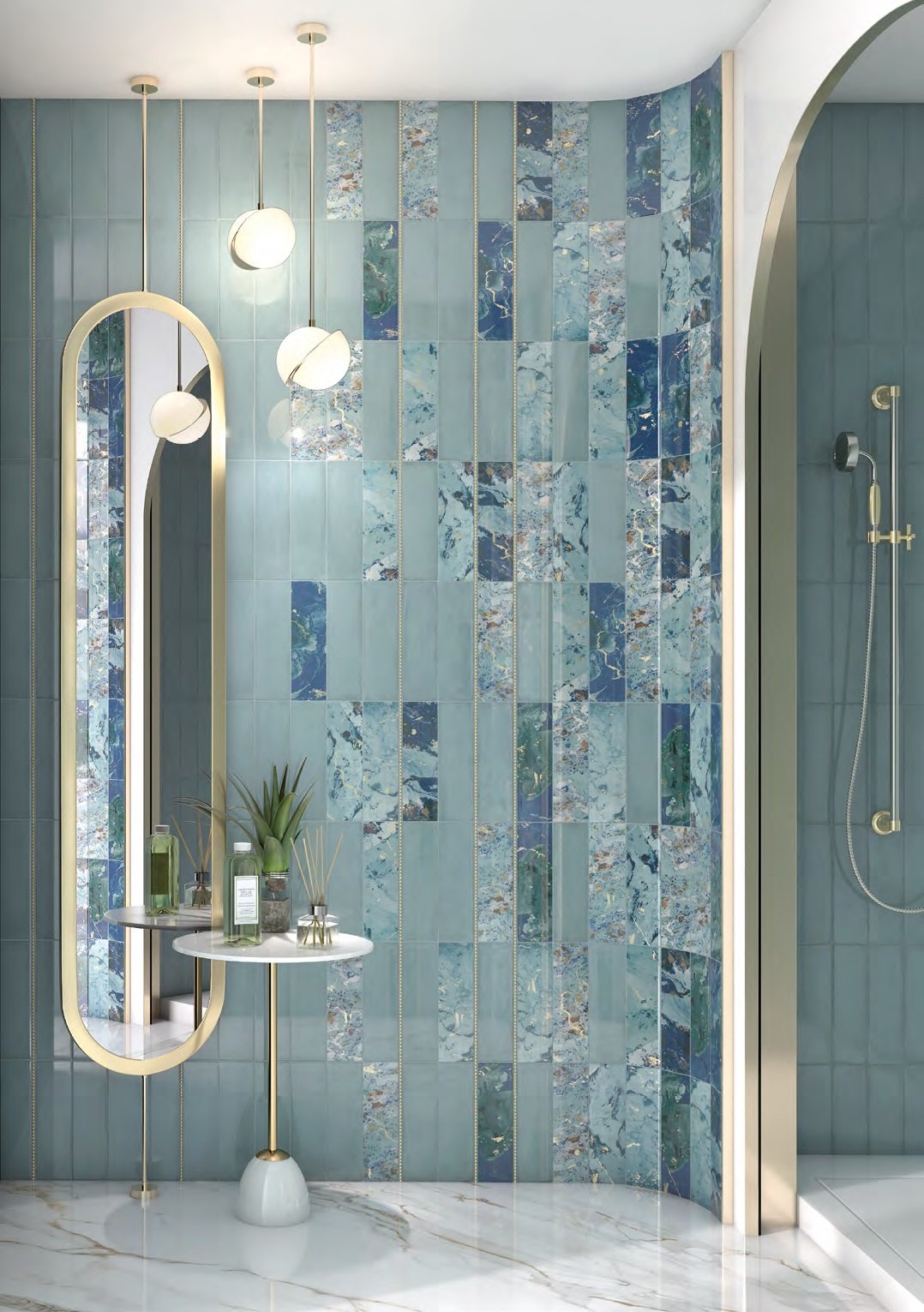 Керамическая плитка Kerama Marazzi Декор Дарсена 8,5х28,5