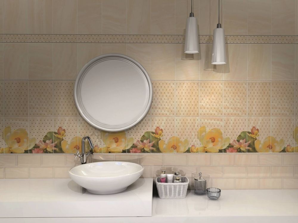 Керамогранит Kerama Marazzi Летний сад фисташковый 40,2х40,2