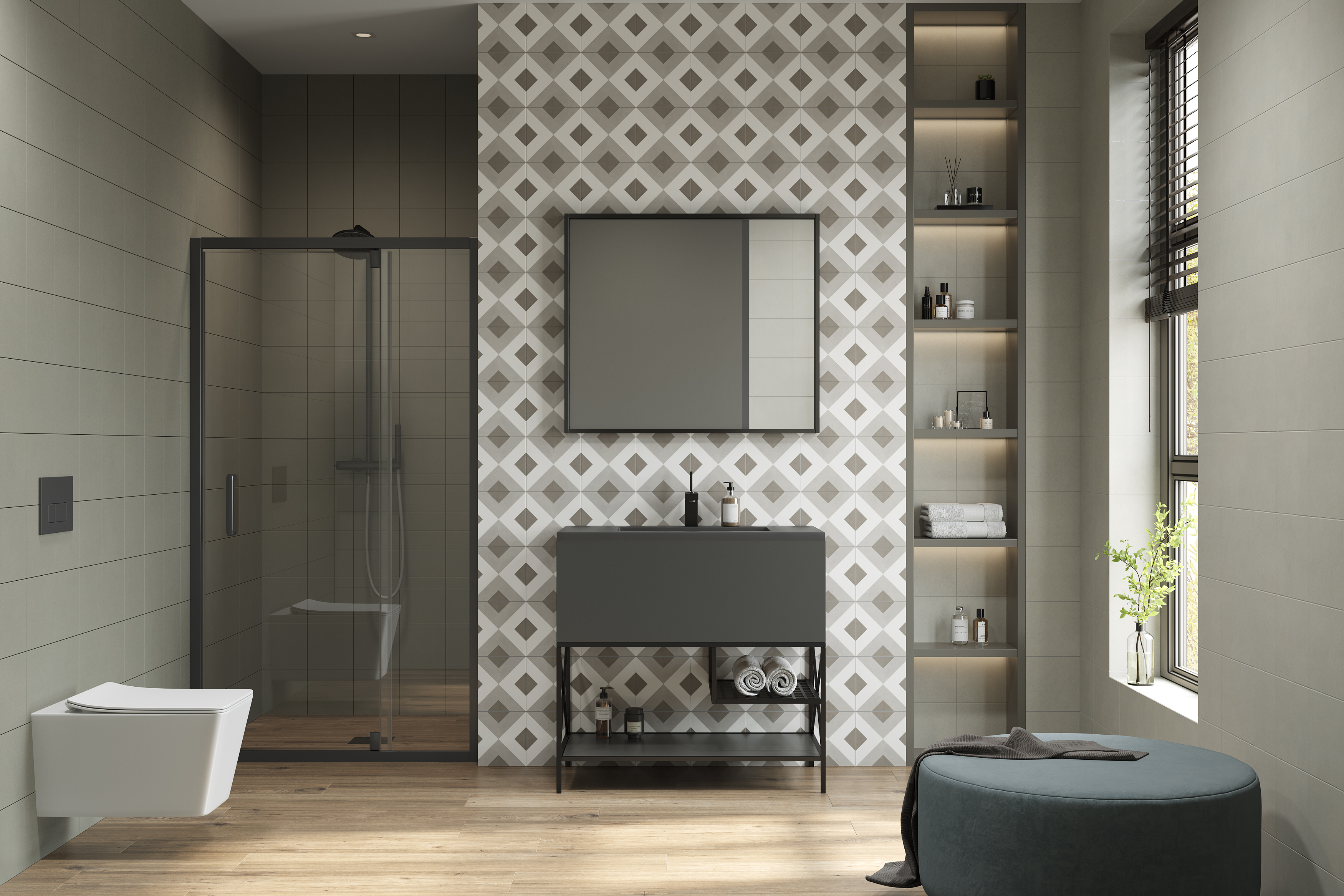 Керамогранит Creto Fresh 2 20х20 NEW