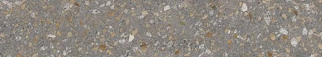 Керамогранит Kerama Marazzi Подступенок Терраццо коричневый 10,7х60