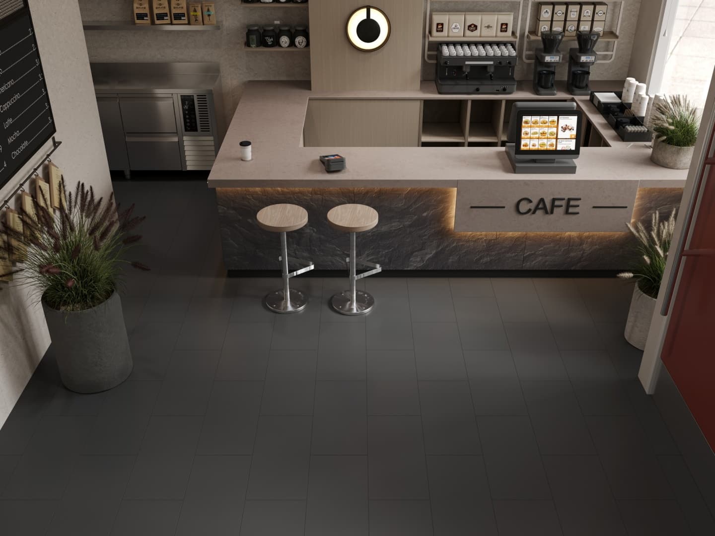Ламинат Серый монохром (Grey Monochrome) LF402-02