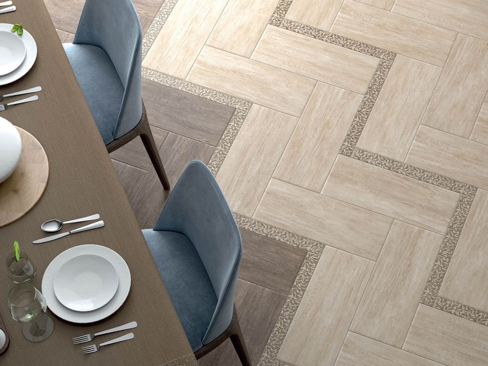 Керамогранит Kerama Marazzi Акация коричневый 20,1х50,2