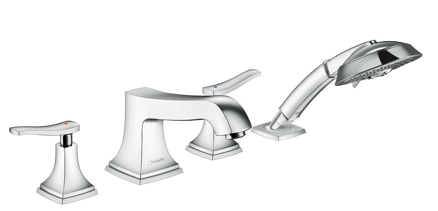 Смеситель на борт ванны Hansgrohe Metropol Classic 31441000