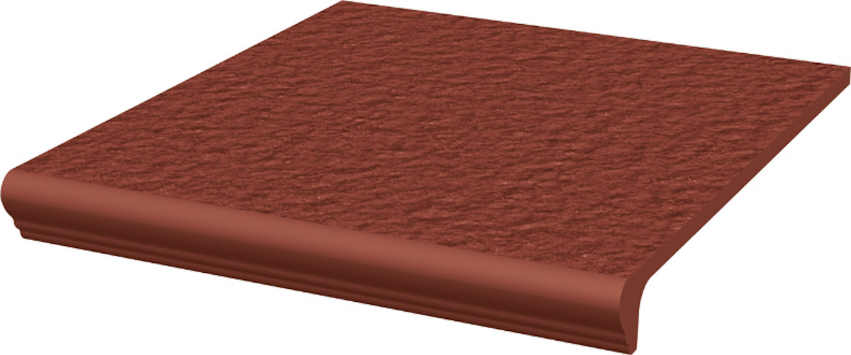 Клинкер Paradyz Ступень прямая с капиносом NATURAL ROSA KAPINOS STOPNICA PROSTA DURO 30X33 G1